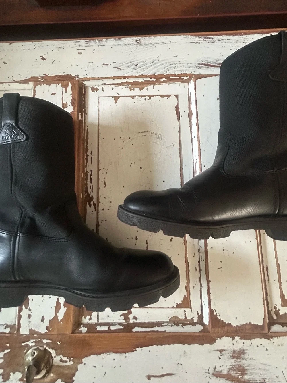 Rocky Black Men Warden Boots Sz. 11 EW 6300